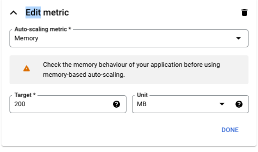 HPA Configure Metrics